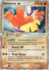 Hariyama ex - 100/107 - Rare Holo